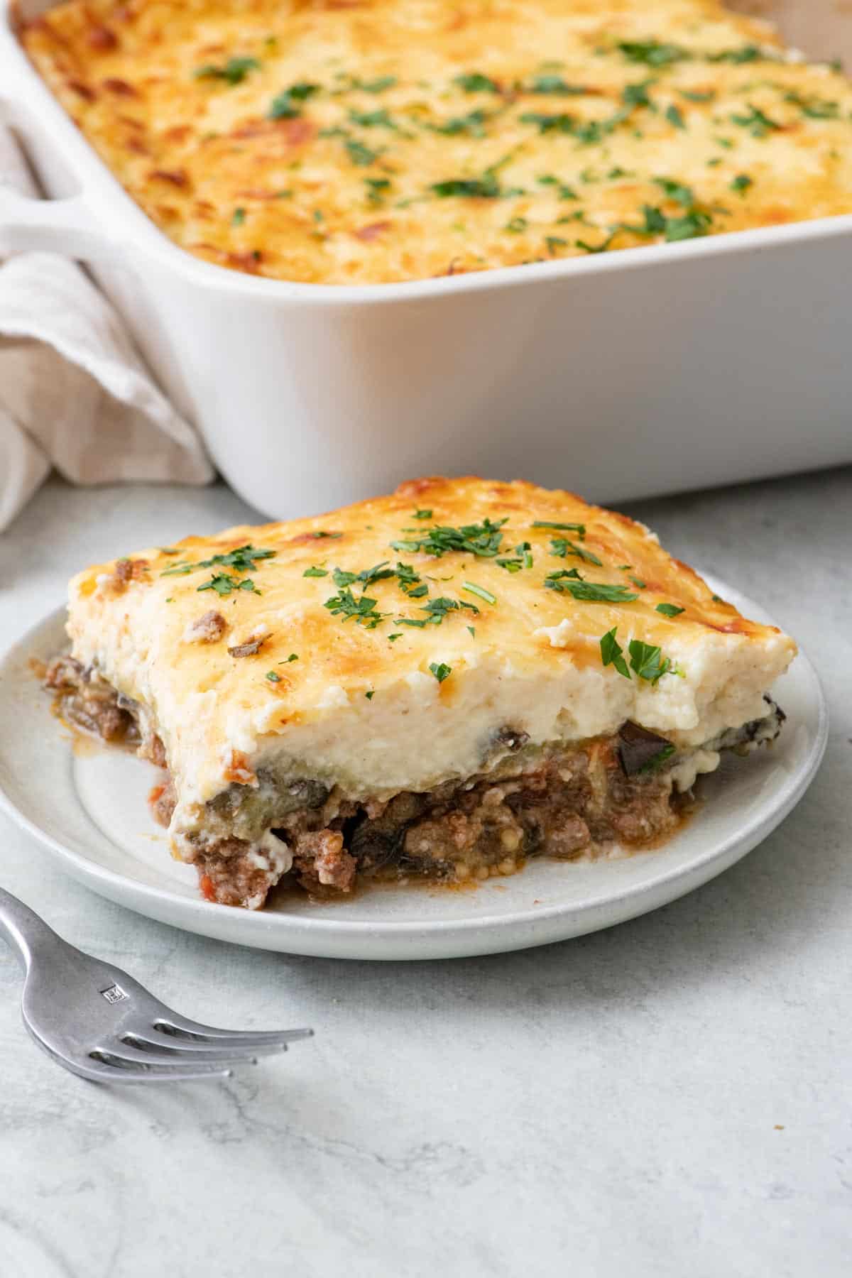 Creamy Eggplant Moussaka