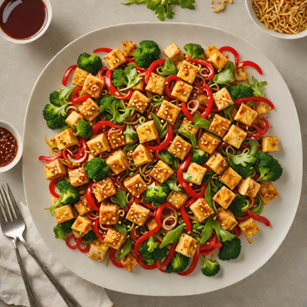 One-Pan Spicy Szechuan Tofu Stir Fry