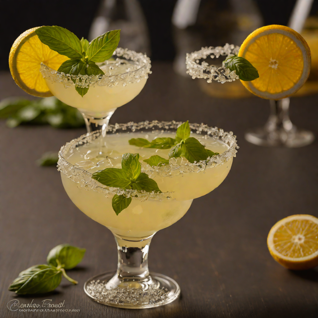 Wood-Fired Citrus Basil Margarita
