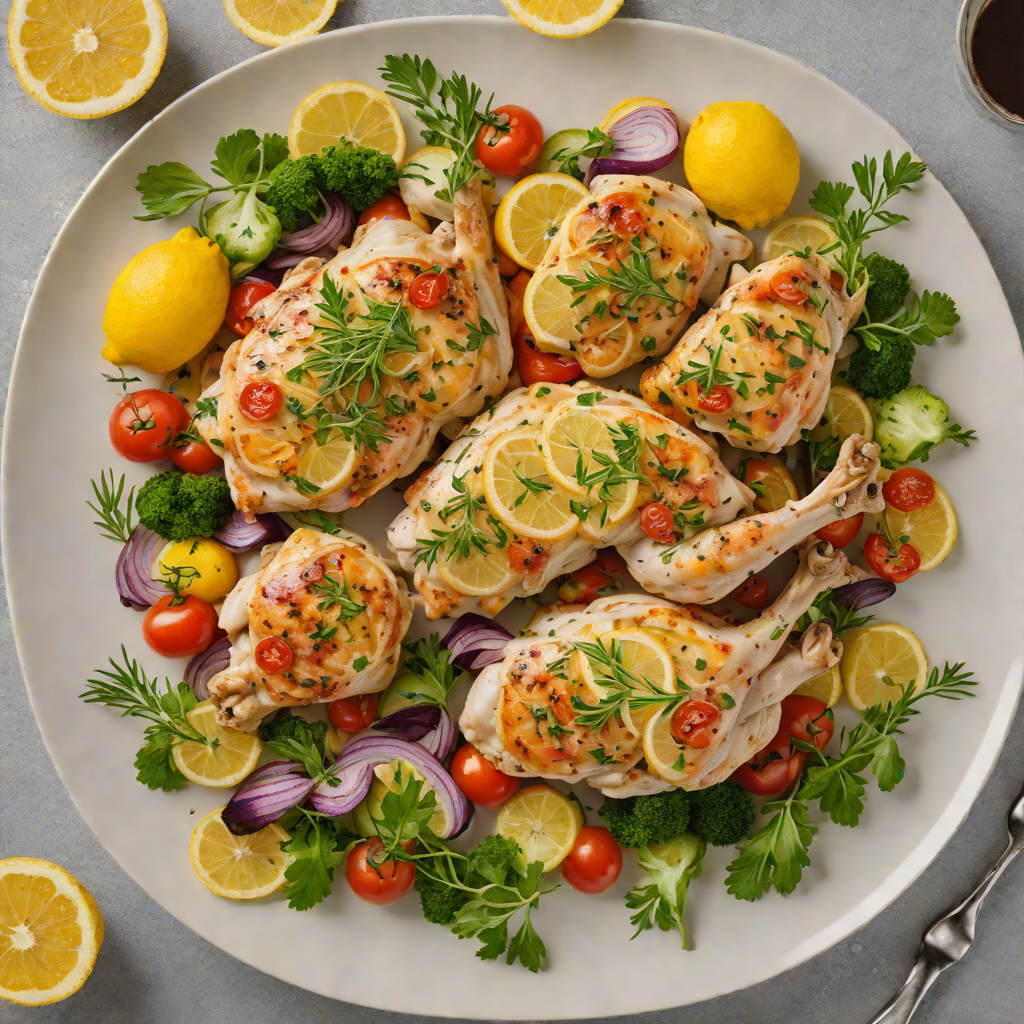 One-Pot Lemon Herb Chicken with Seasonal Vegetables
