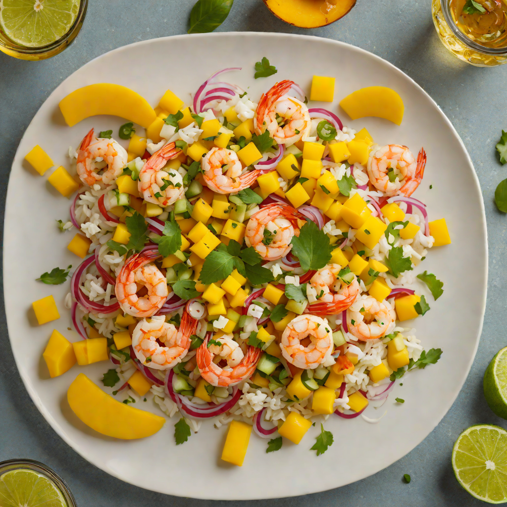 Tequila-Lime Shrimp Ceviche with Mango and Jalapeño