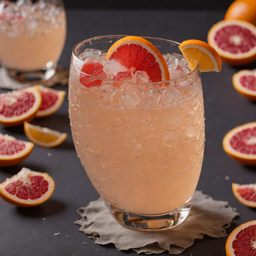 Spiced Agave Paloma with Pink Grapefruit