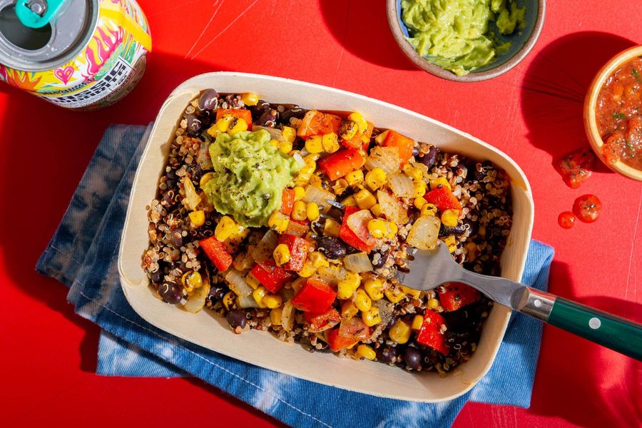 One-Pot Quinoa & Black Bean Comfort Bowl