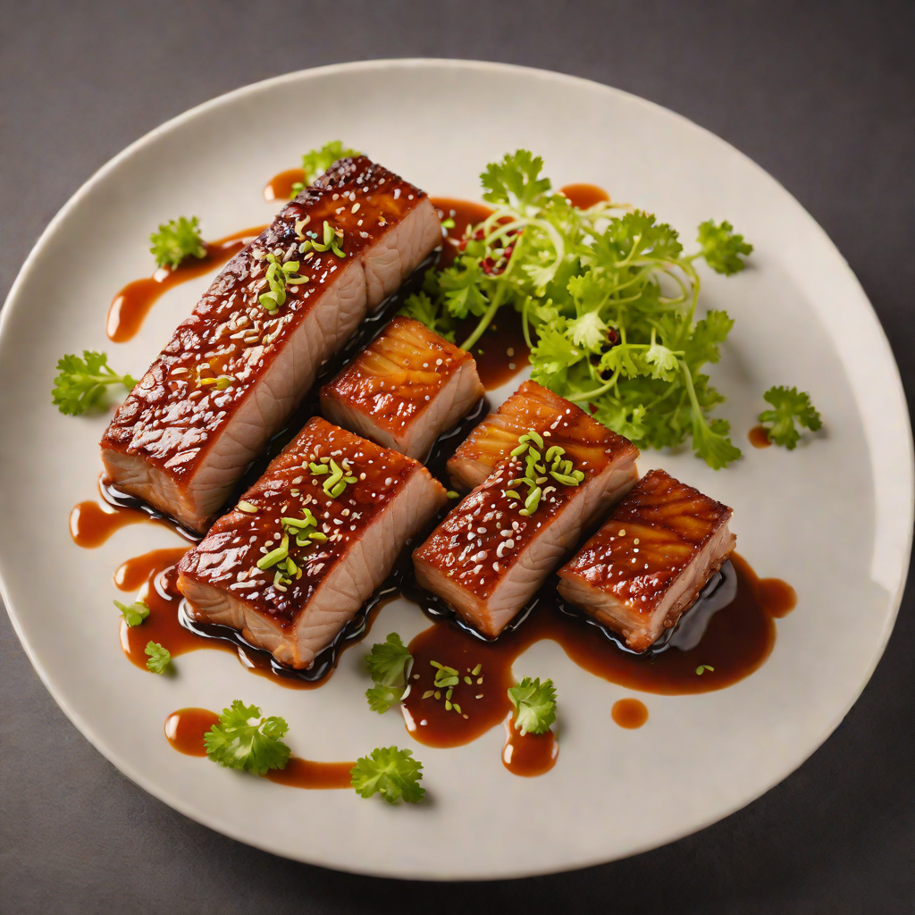 Pan-Seared Shanghai-Style Red-Cooked Pork Belly