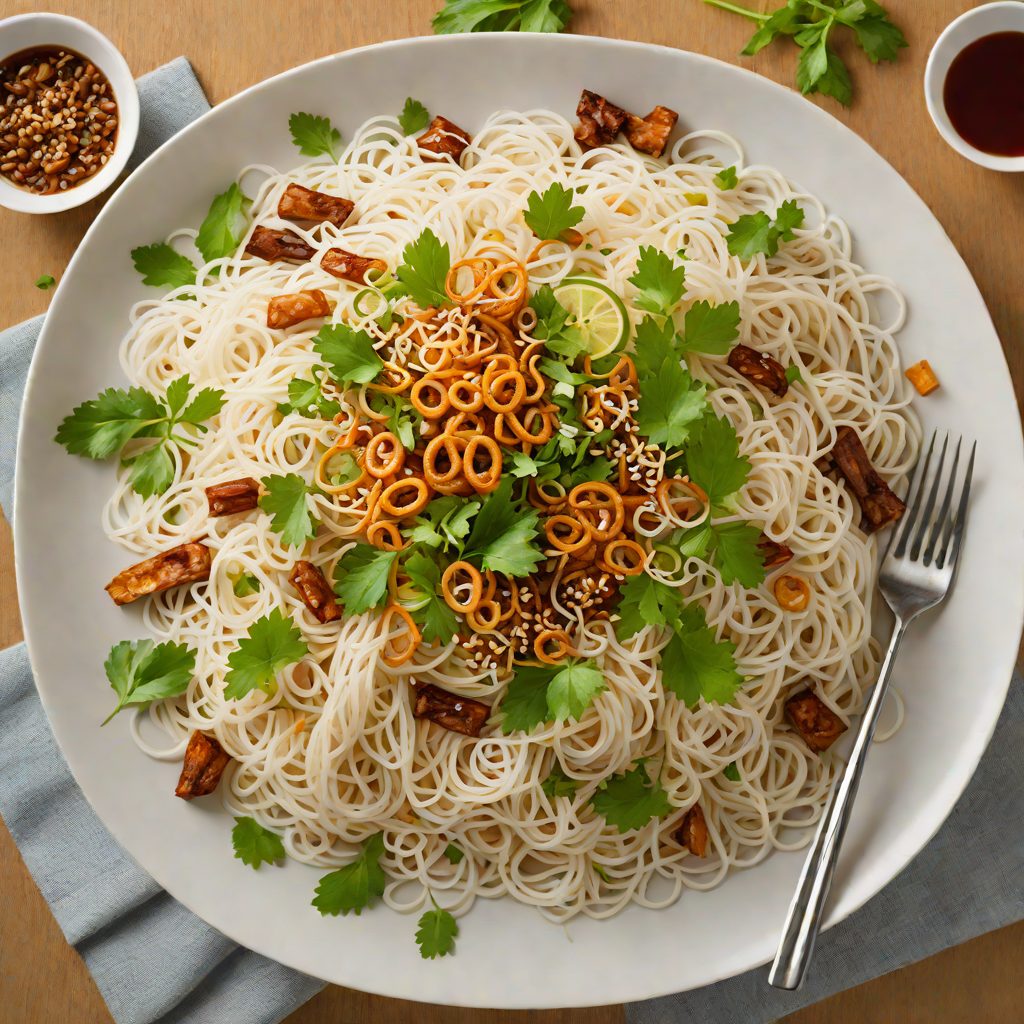 Sour Lemongrass and Tamarind Vietnamese Rice Noodles