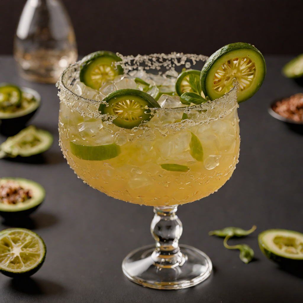 Charred Jalapeño Margarita with Smoky Mezcal
