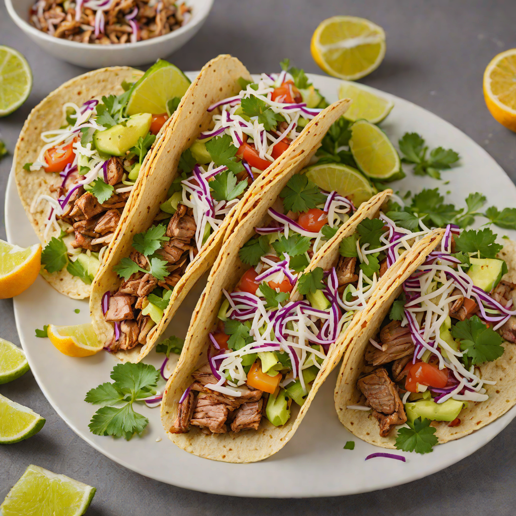 Grilled Citrus-Marinated Pork Tacos with Cilantro Slaw