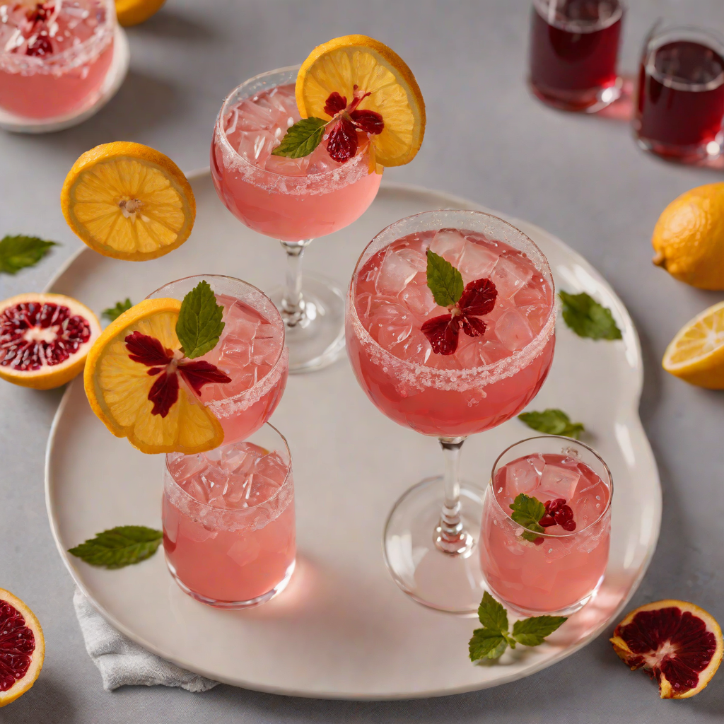 Sparkling Hibiscus Paloma