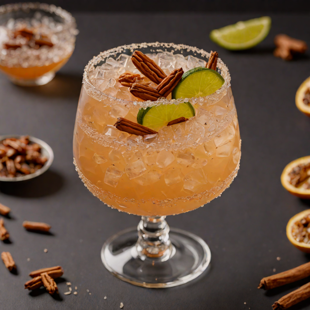 Spiced Tamarind Paloma with Chili Salt Rim