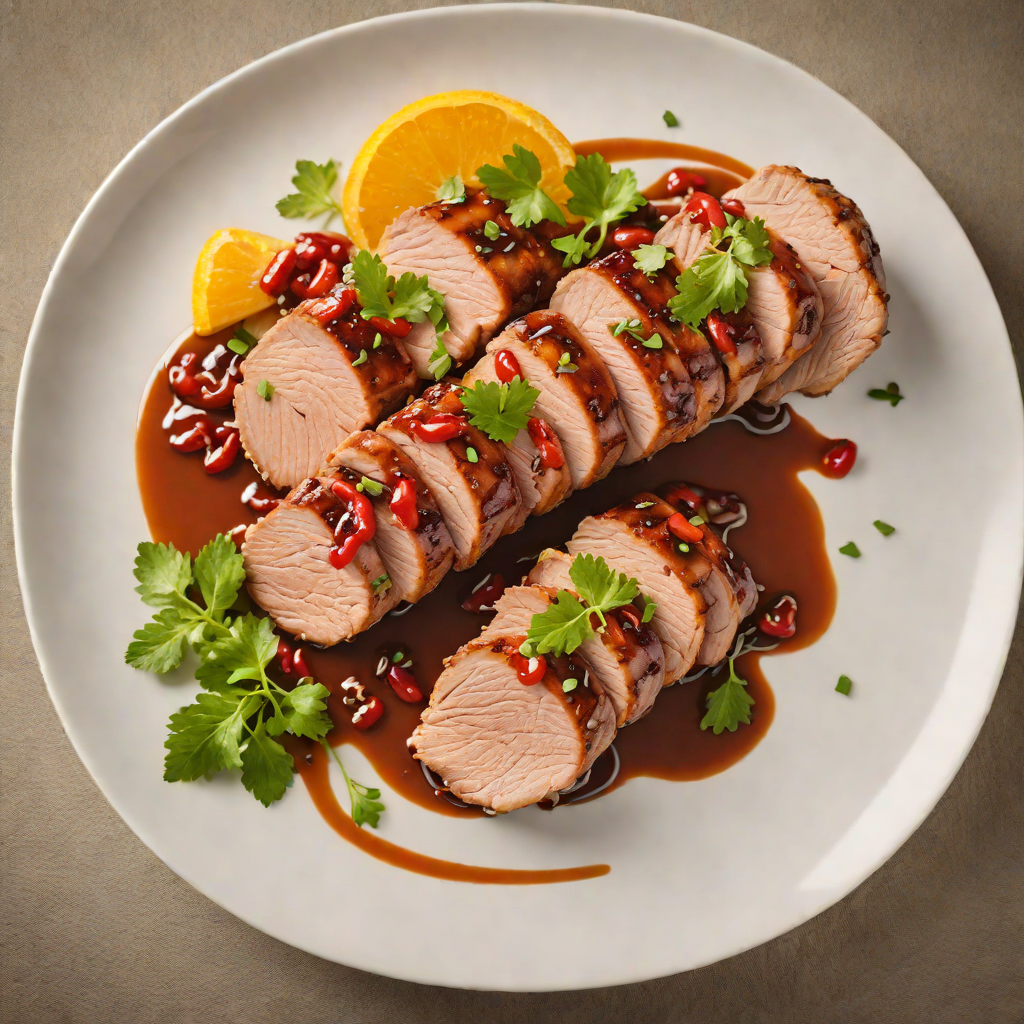 Pan-Seared Pork Tenderloin with Ancho Chili and Citrus Glaze