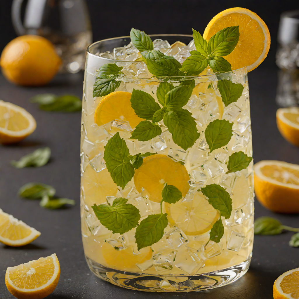 Citrus-Basil Vodka Cooler