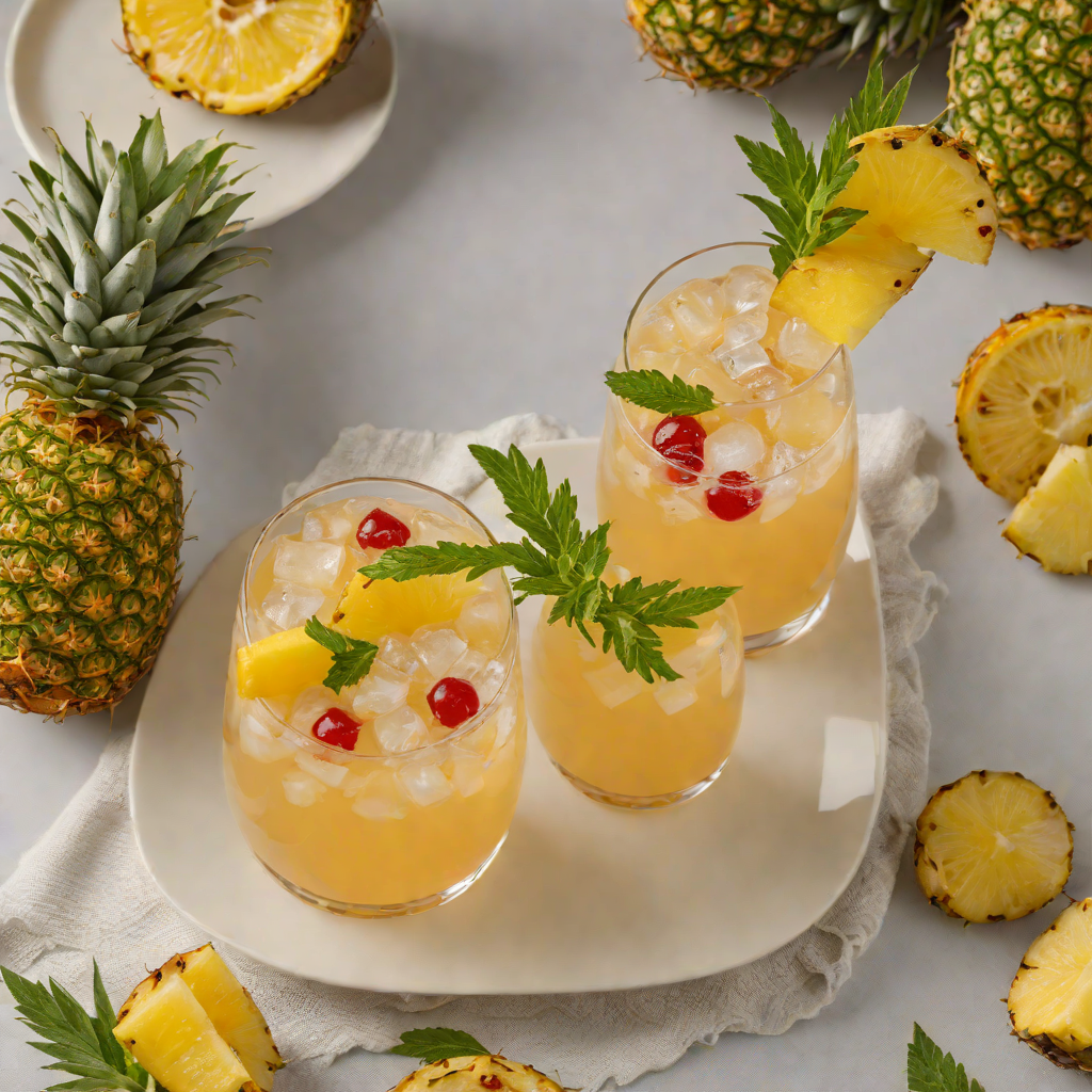 Built Pineapple Rum Punch