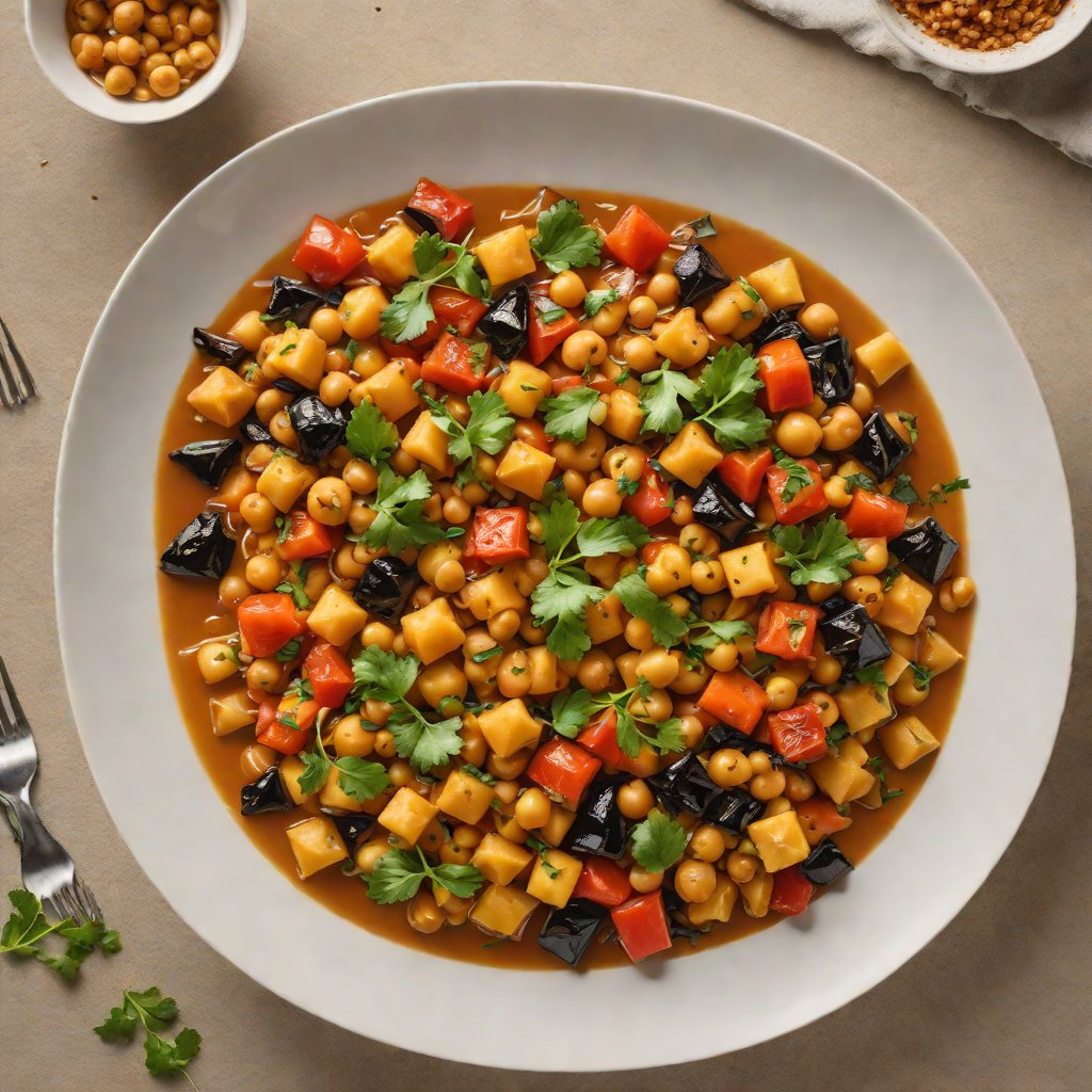 Mountain Retreat Roasted Vegetable and Chickpea Tagine