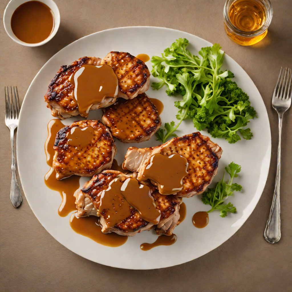 Pan-Seared Pork Chops with Spiced Texas Honey Glaze