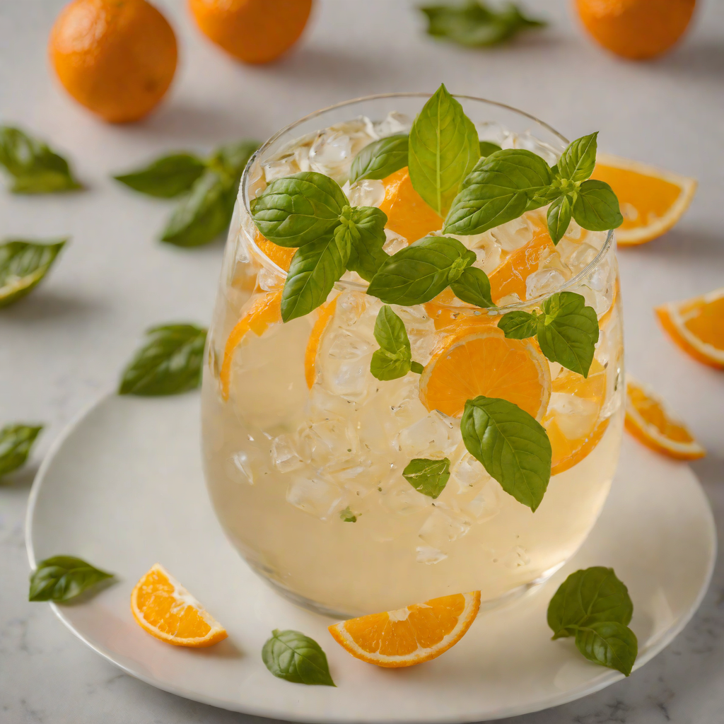 Orange-Basil Tequila Smash