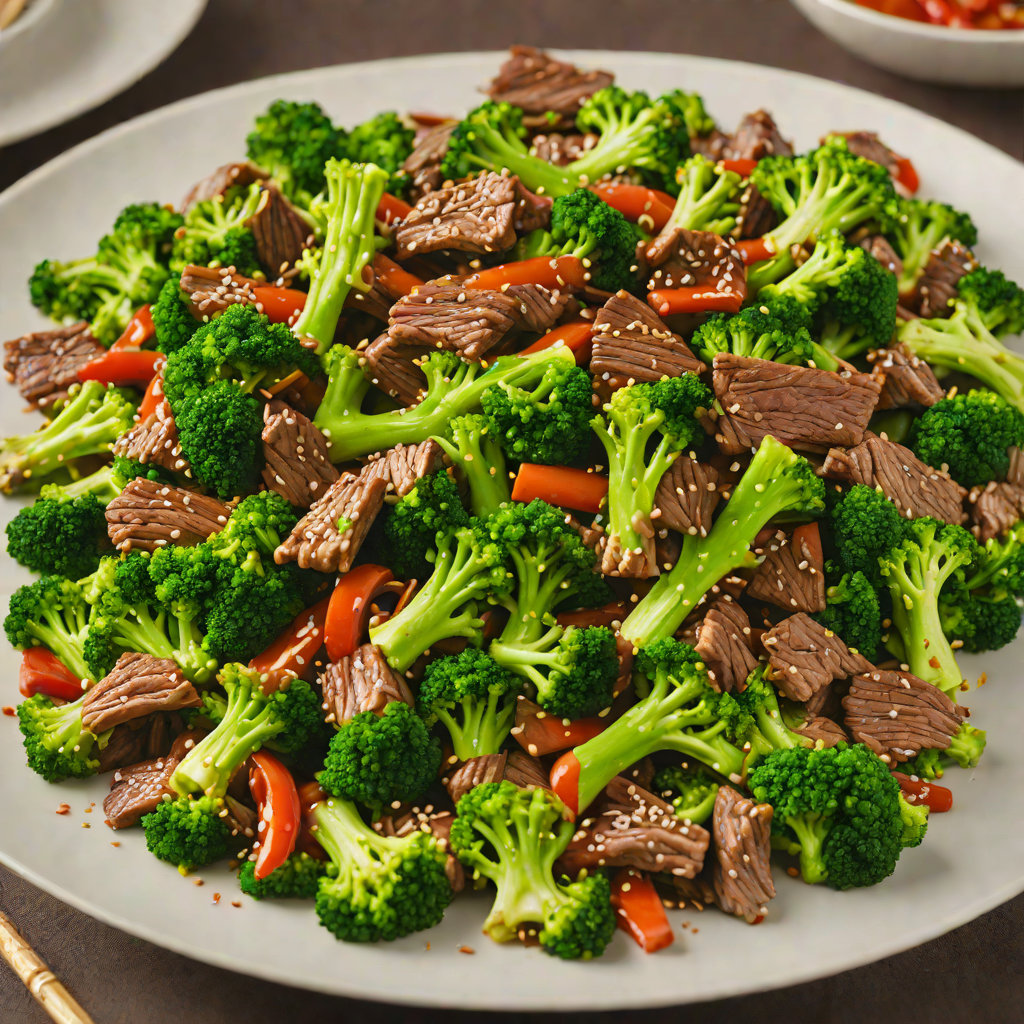 Hot Szechuan-Style Beef and Broccoli Stir Fry