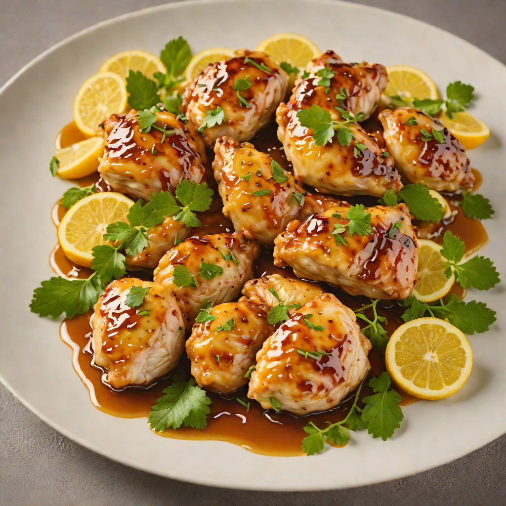 Sautéed Chicken with Tangy Honey-Lemon Glaze