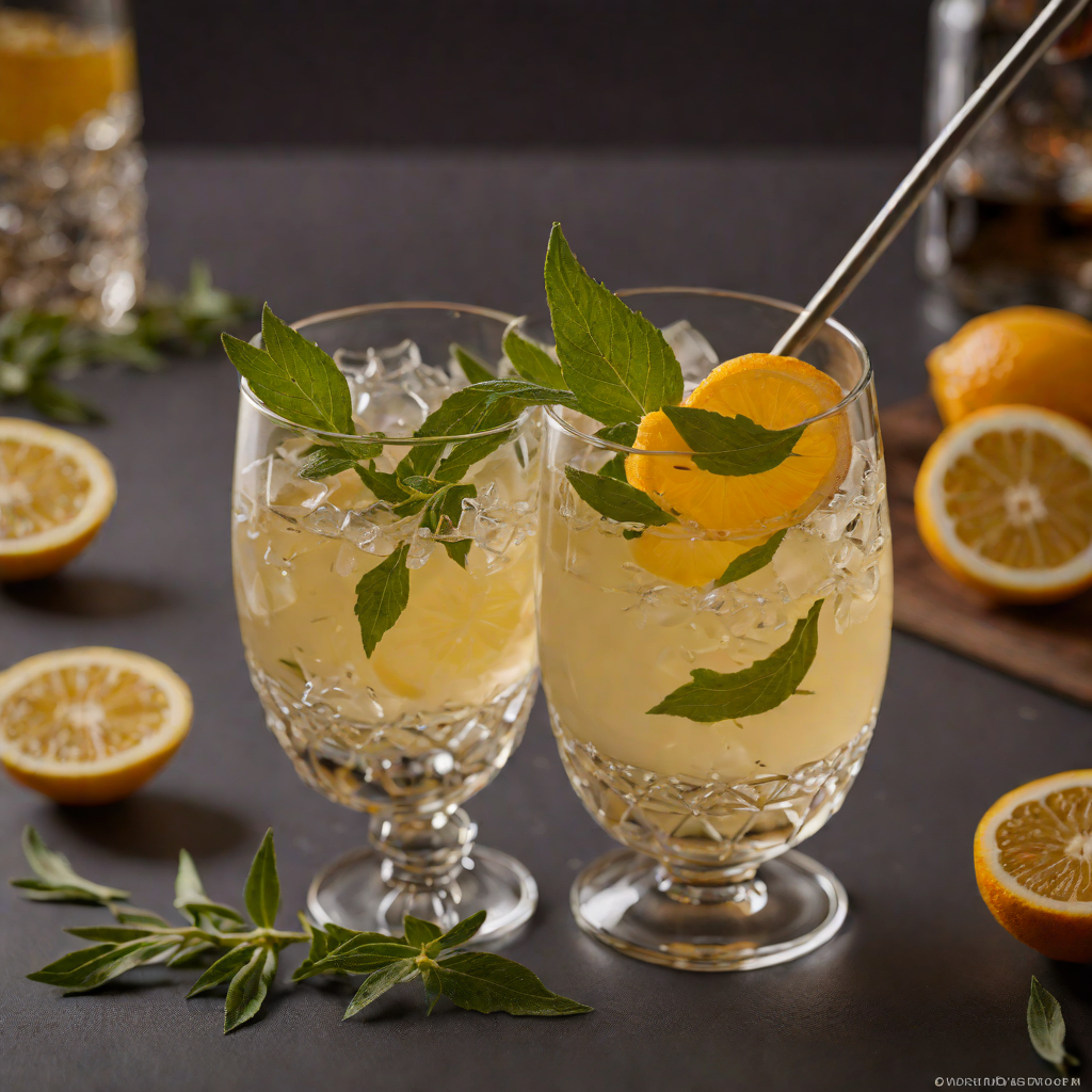 Muddled Sage and Citrus Sazerac