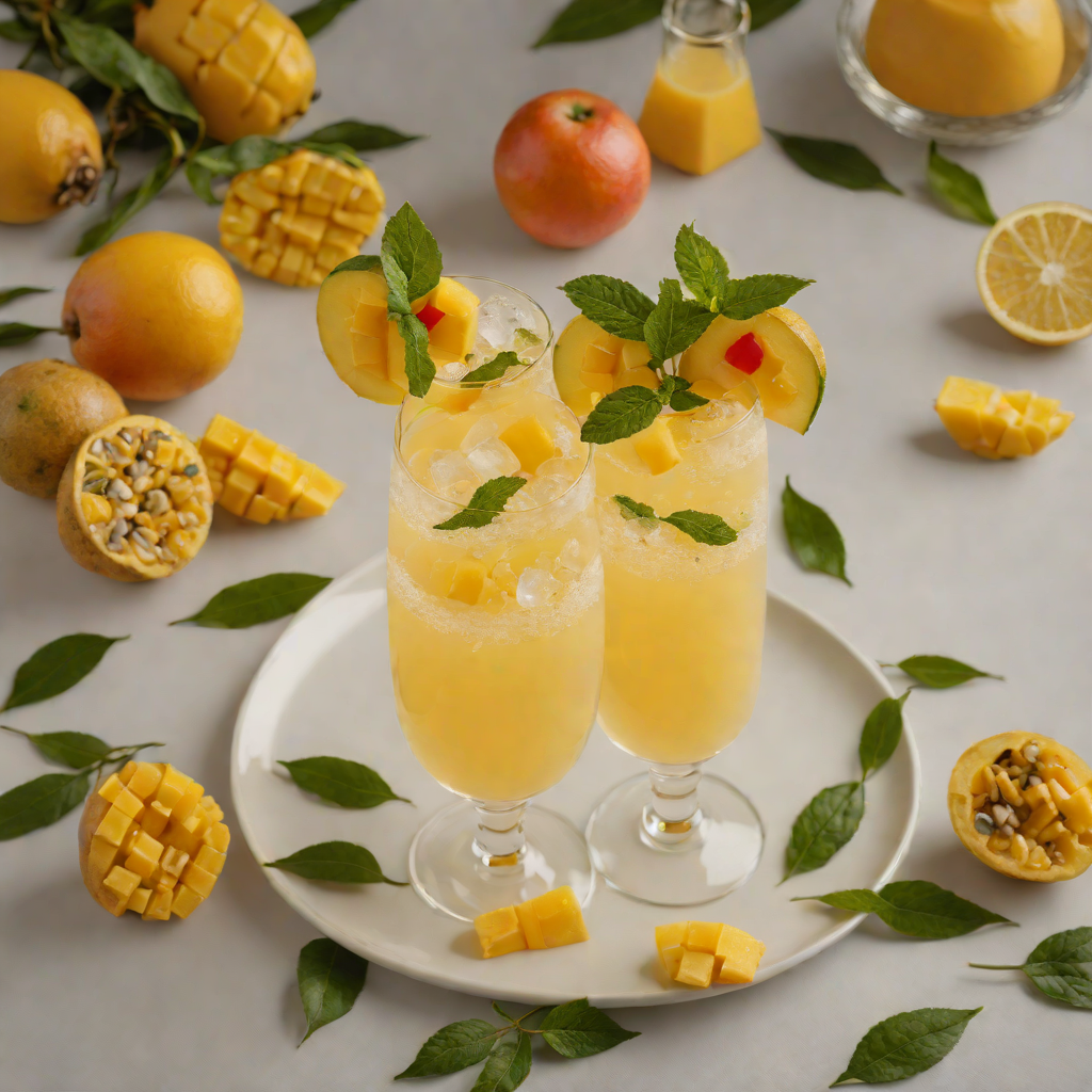 Tropical Tequila Mango Fizz