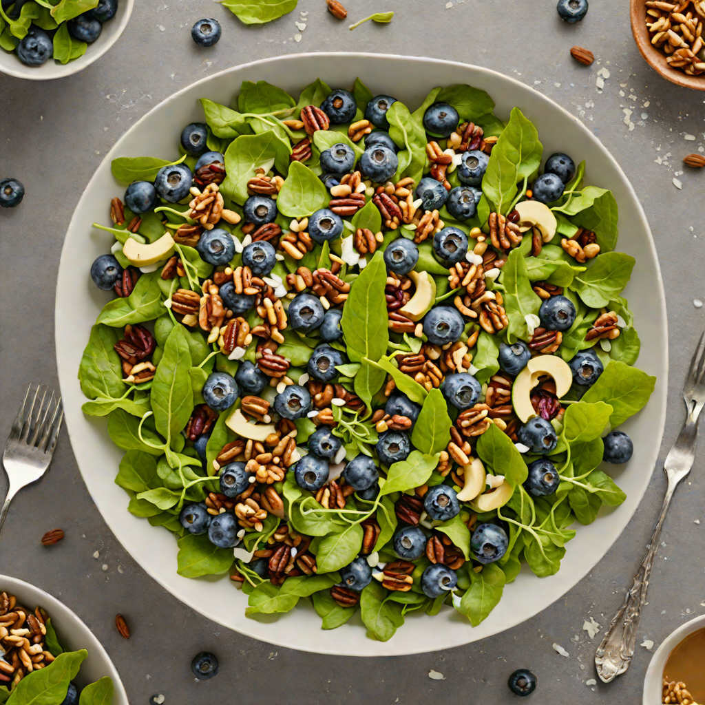 Neurological Care-Inspired Brain-Boosting Walnut and Blueberry Salad