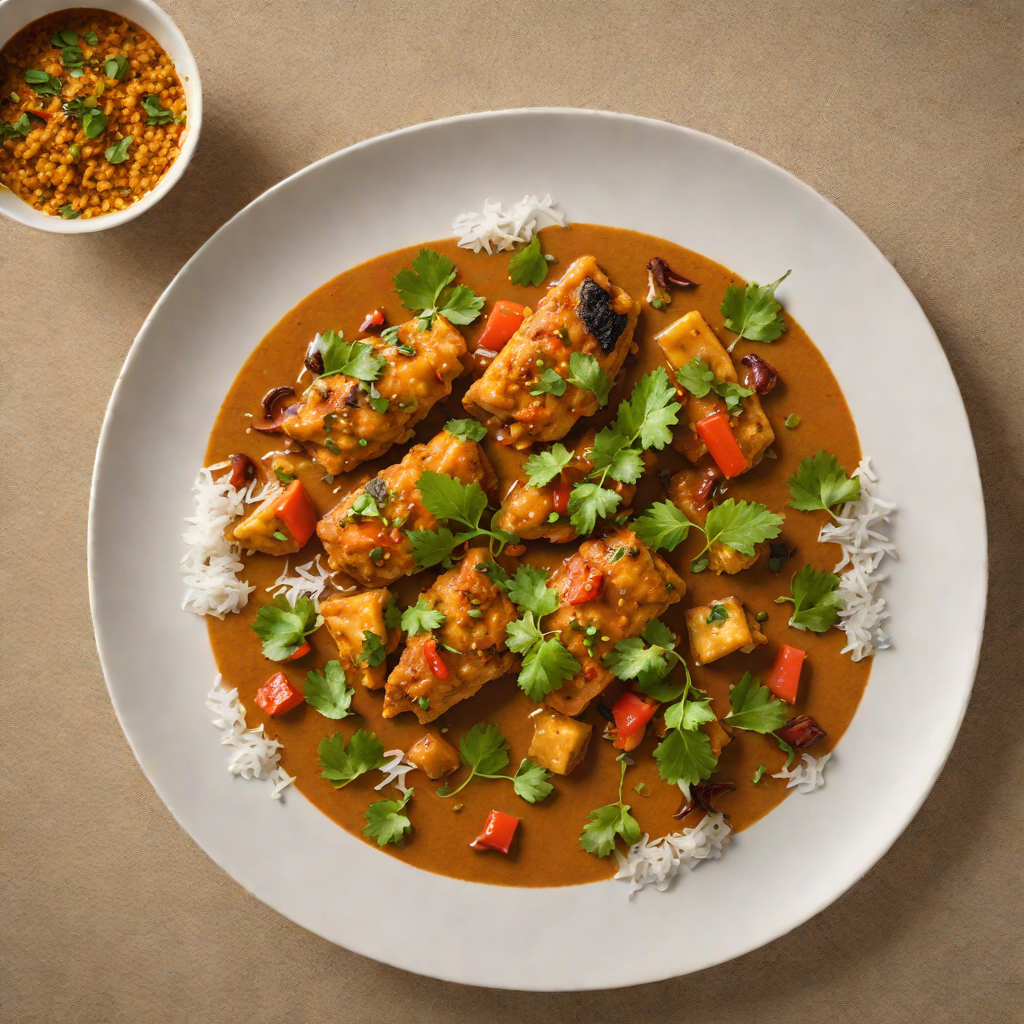 Pan-Seared Goan Fish Curry with Coconut and Tamarind