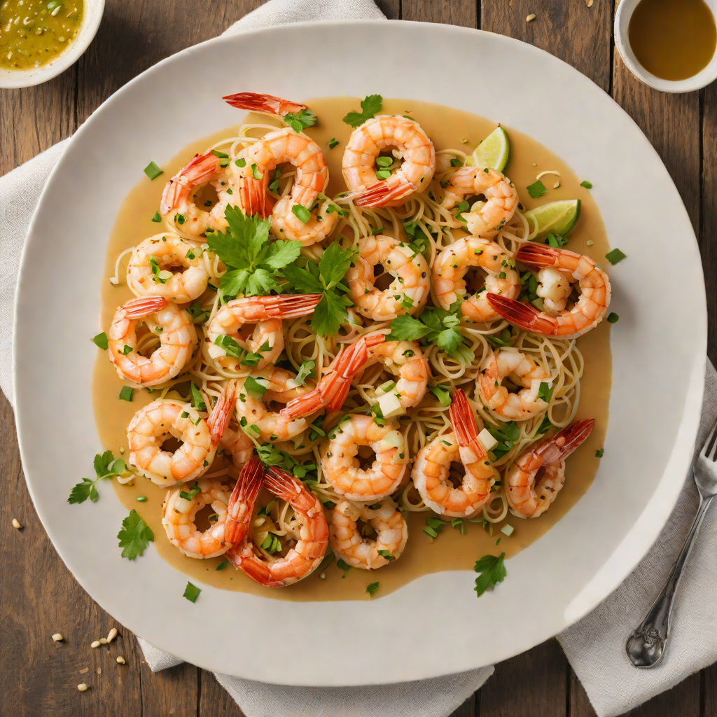Pan-Seared Shrimp with Hibachi-Style Garlic Butter Sauce