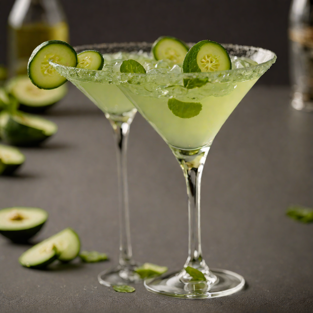 Minted Cucumber Gin Martini