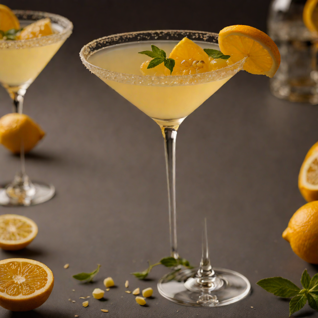 Honey-Citrus Gin Martini