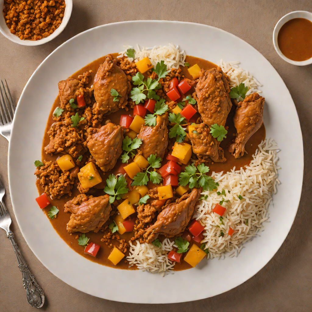 Slow-Simmered Berbere Chicken with Injera Bread