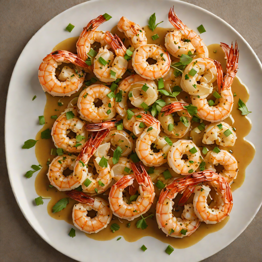 Pan-Seared Shrimp with Garlic Hibachi Butter Sauce