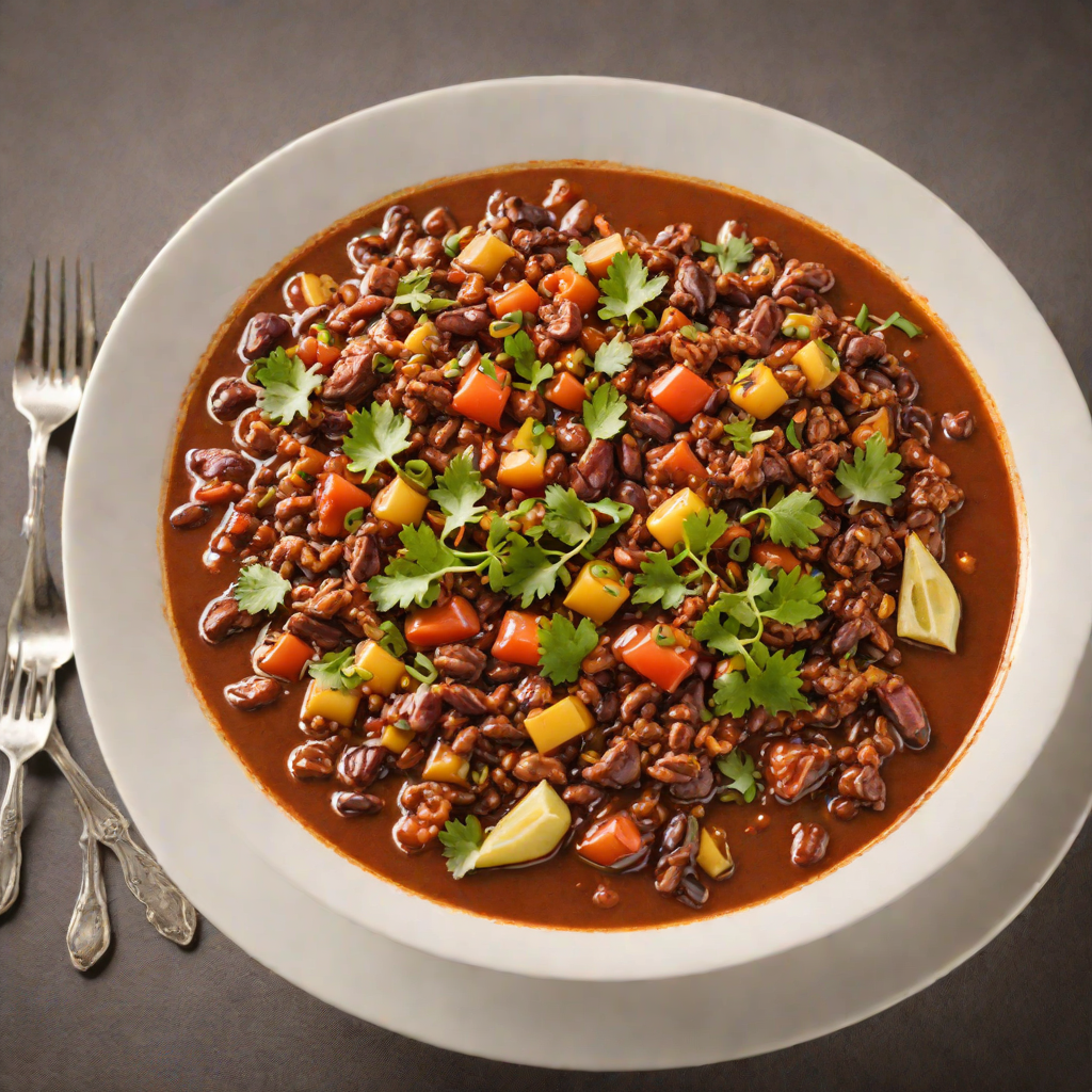 Slow-Cooked Kangaroo Chili with Bush Tomato