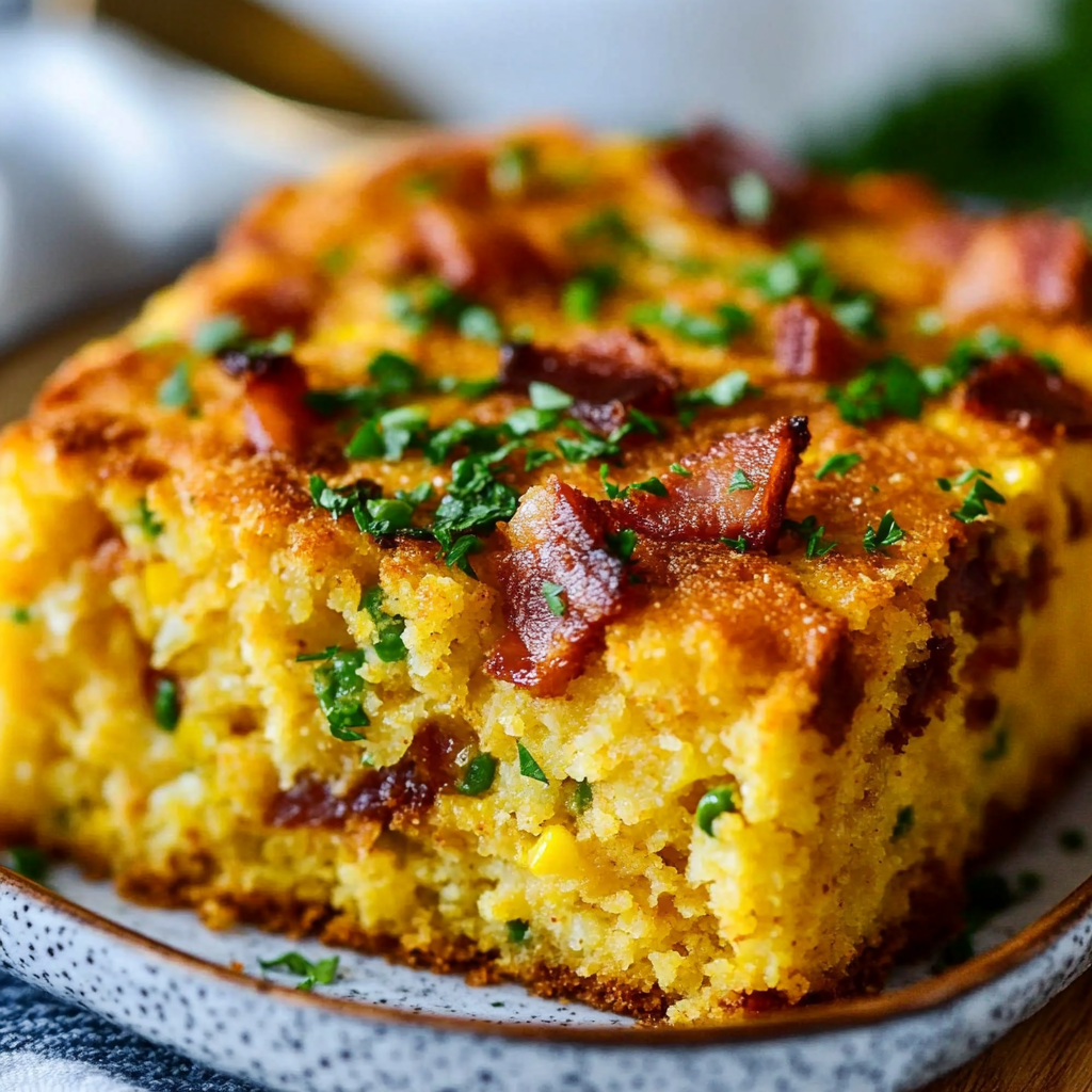 Cornbread with Jalapeño and Sharp Cheddar Cheese