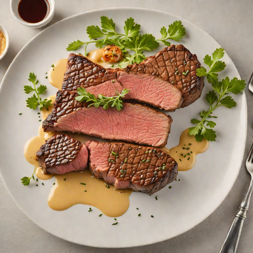 Pan-Seared Steak with Soy-Garlic Butter