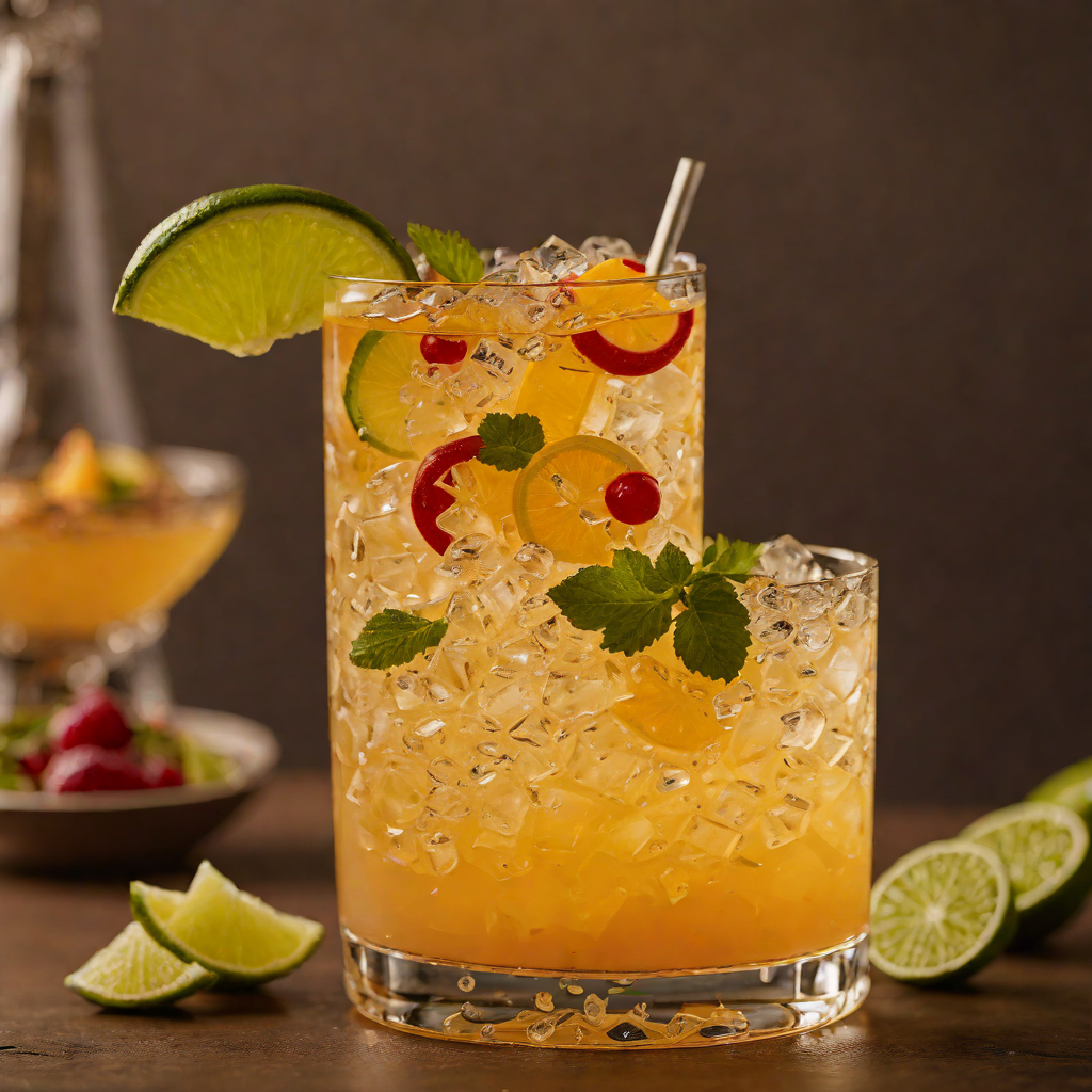 Costa Rican Sunset Rum Cooler