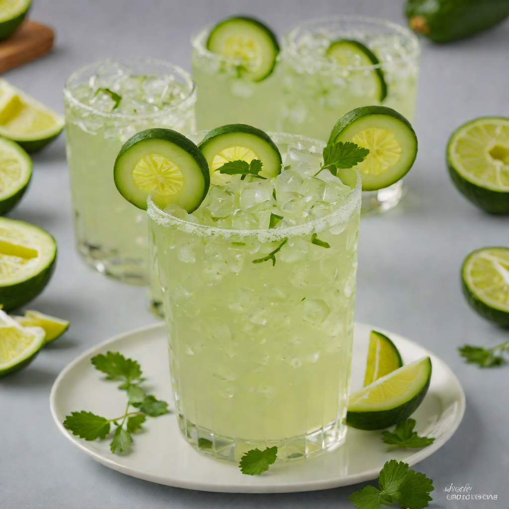 Cucumber-Tequila Paloma Fizz