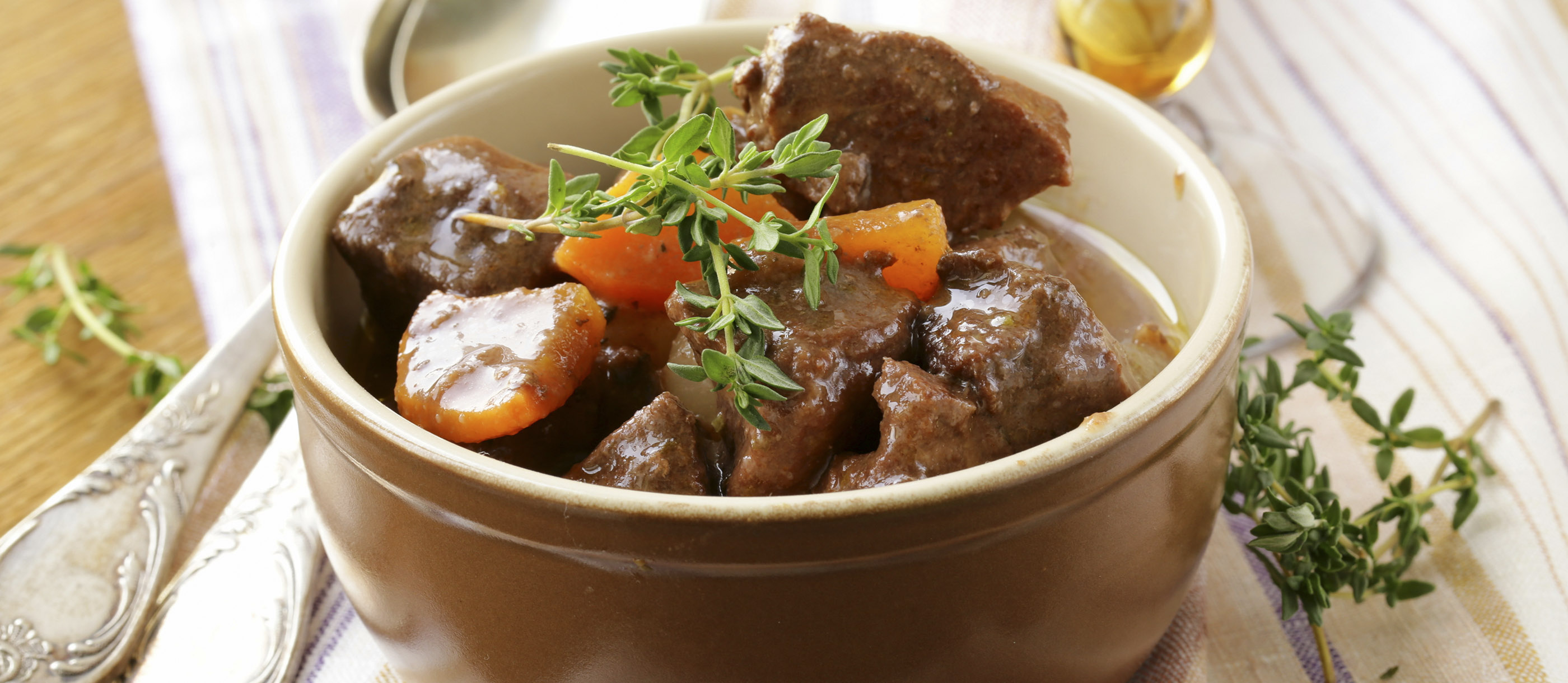 Authentic Slow-Cooked Beef Bourguignon