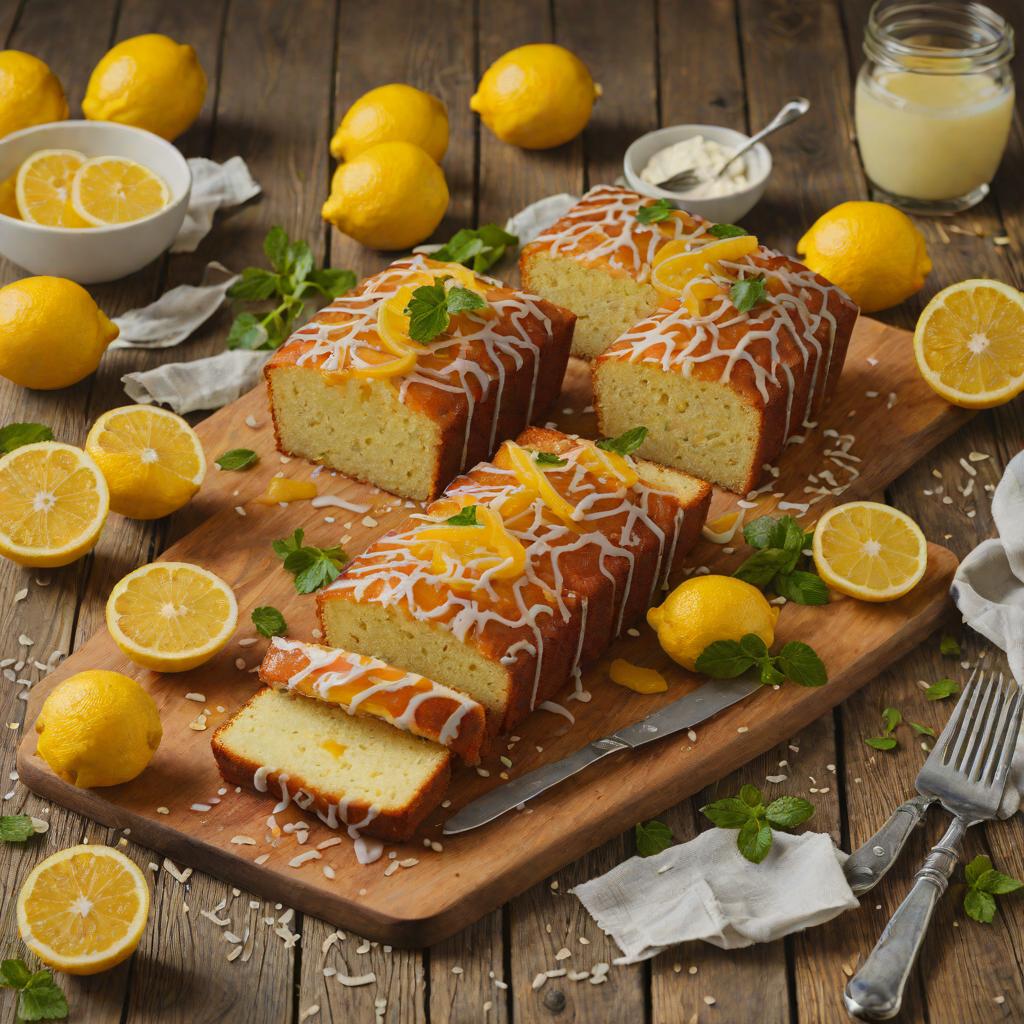 Quick Lemon Pound Cake with Glazed Citrus Drizzle