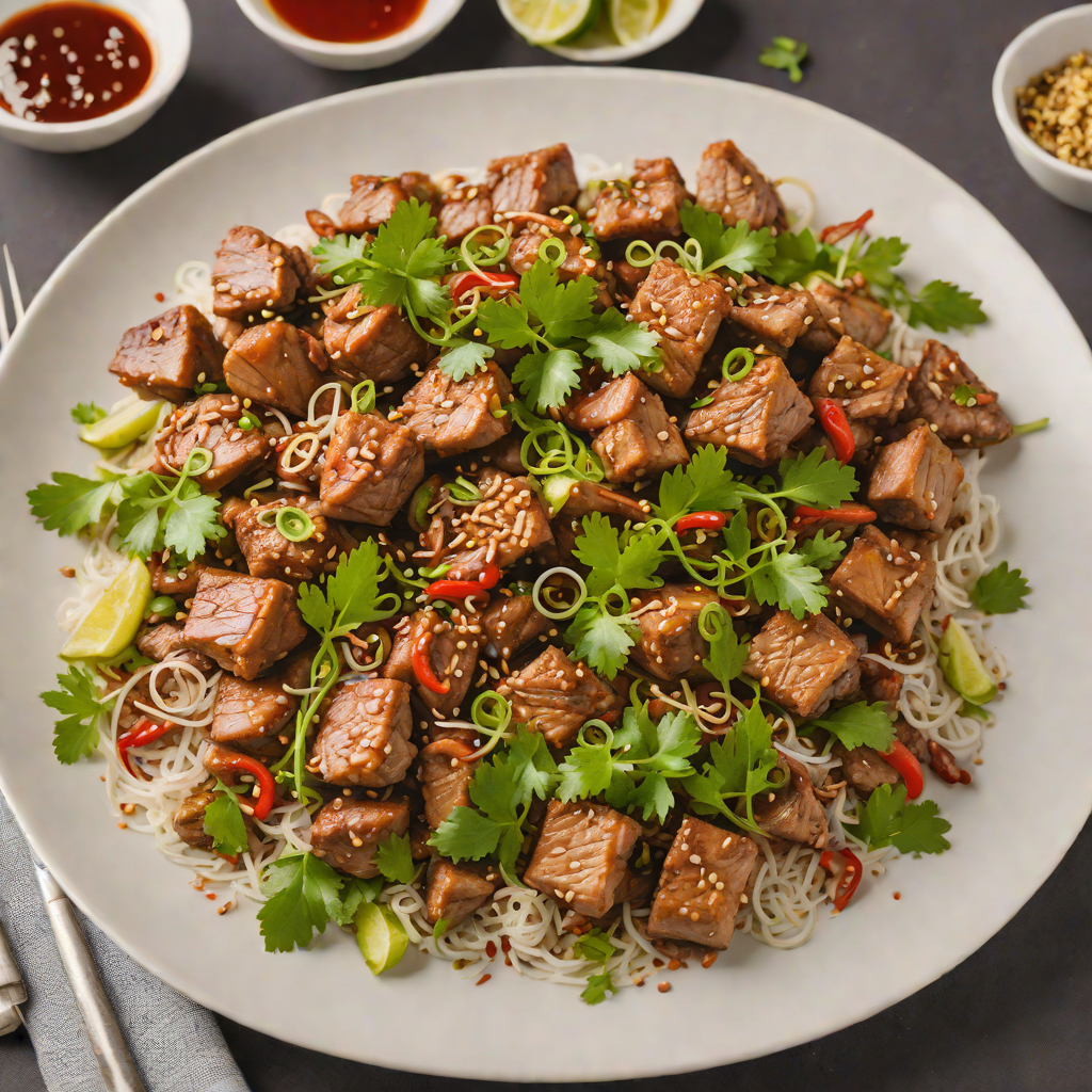 Stir-Fried Pork with Vietnamese Five-Spice and Garlic