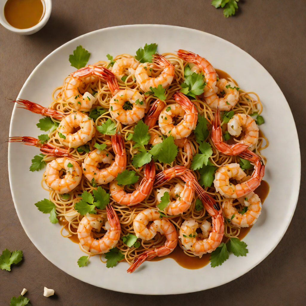 Pan-Seared Shrimp with Garlic Hibachi Sauce