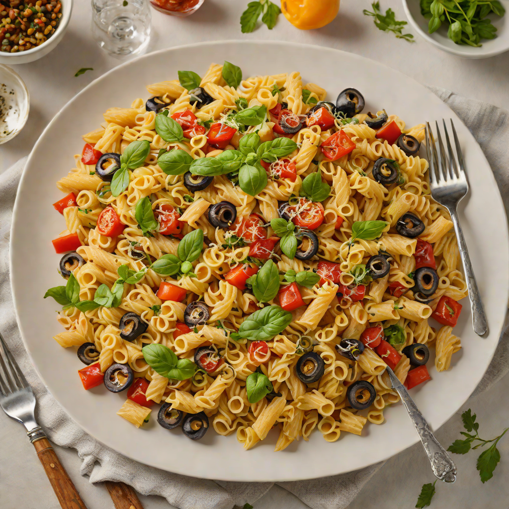 Italian Herb-Roasted Vegetable Pasta Bake