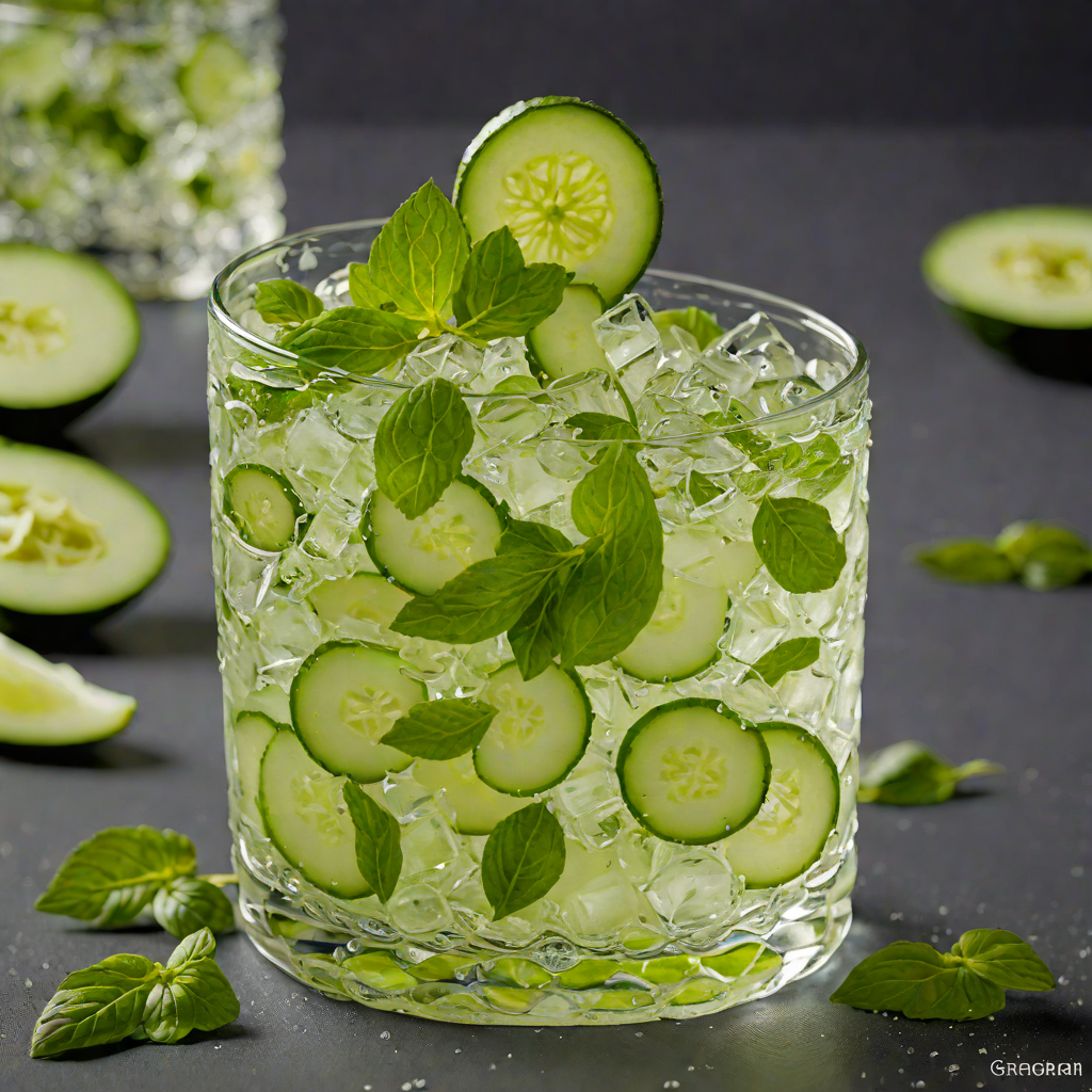 Cucumber-Basil Gin Refresher