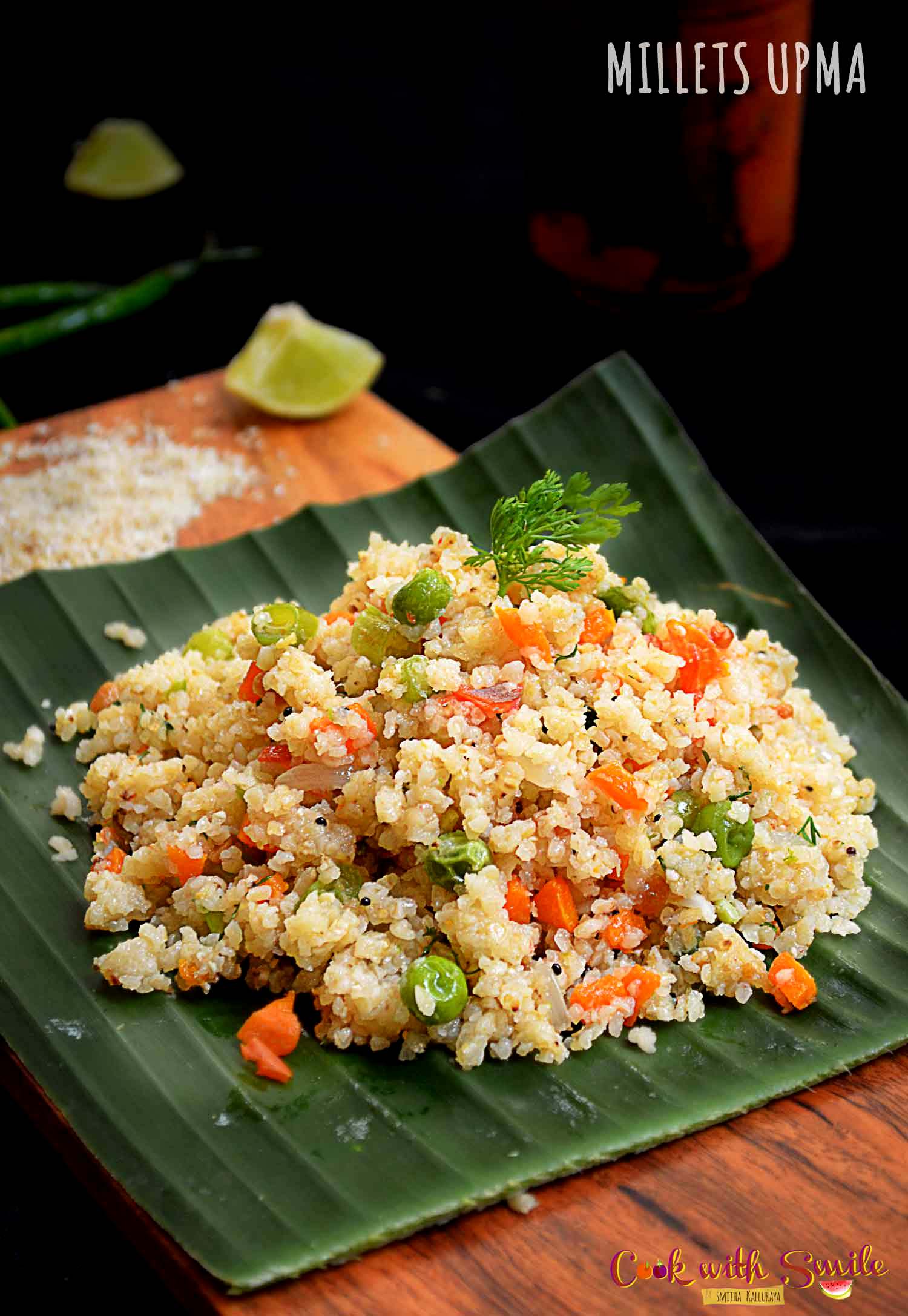 Spiced South Indian Millet Upma