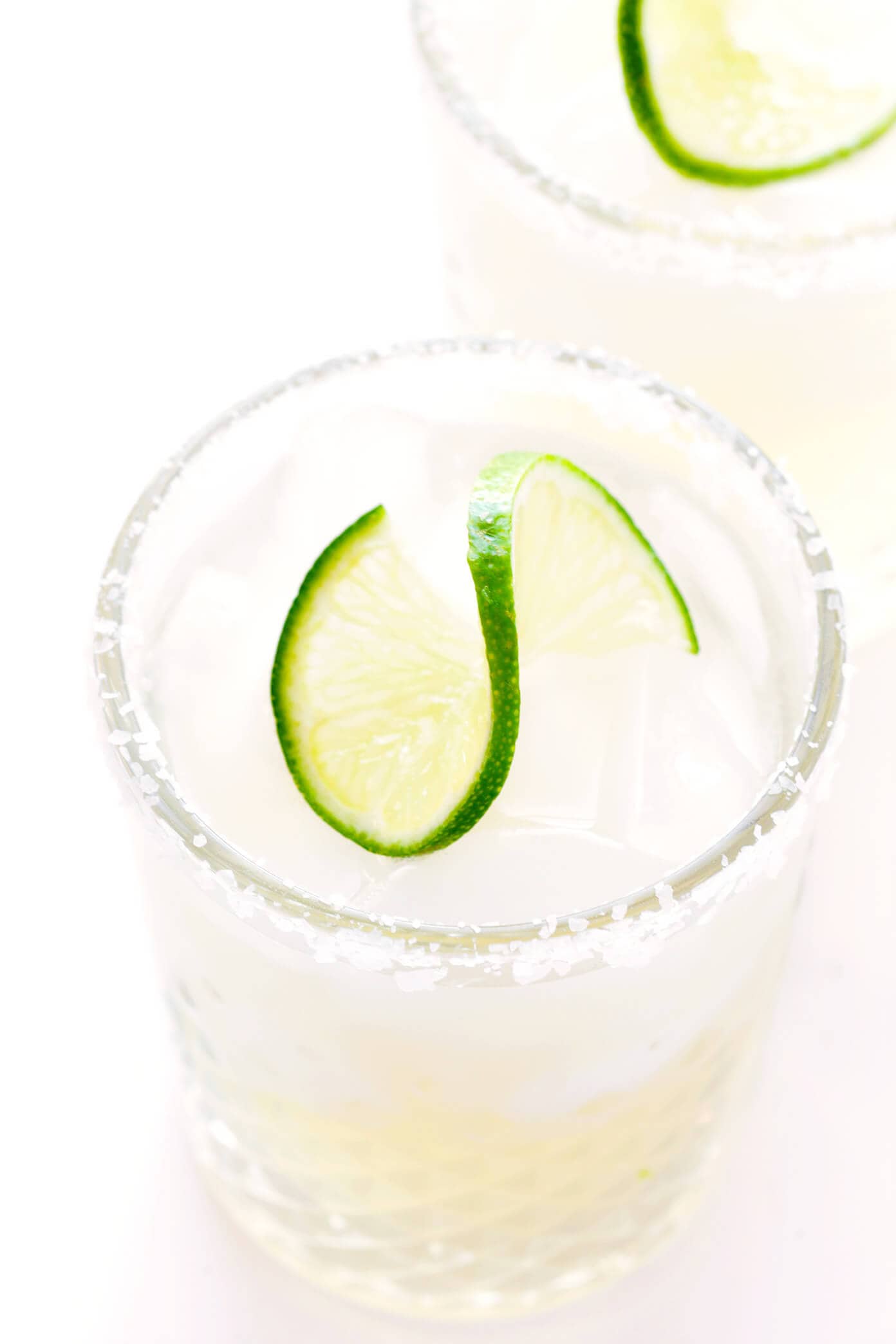 Tequila Lime Salt-Rimmed Margarita