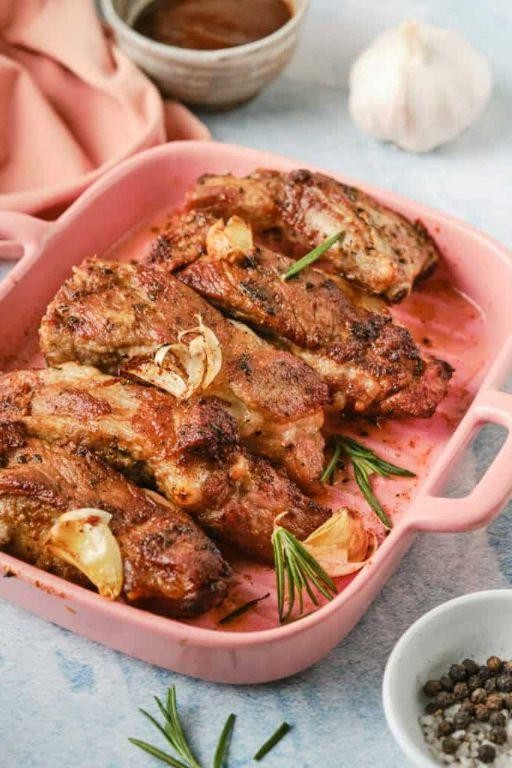 Pan-Seared Tibs with Garlic and Rosemary