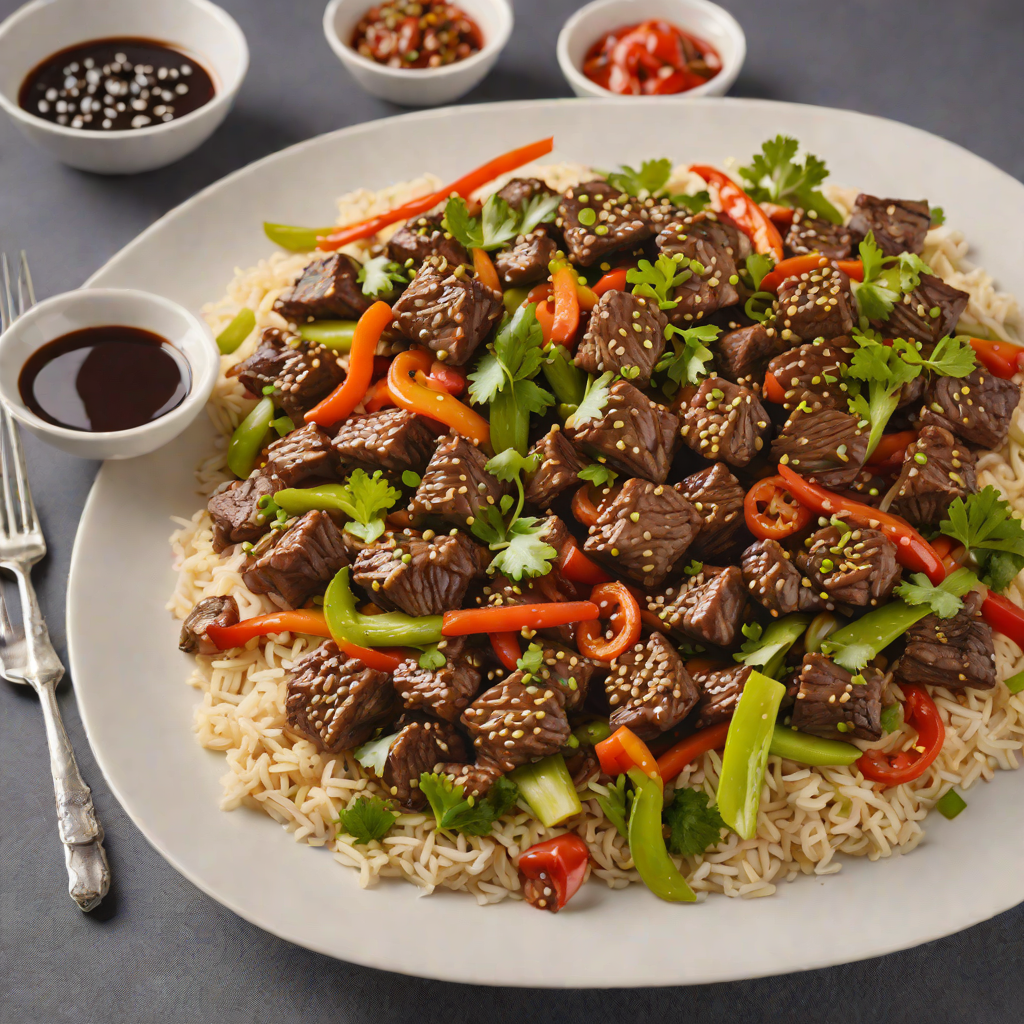 Shaking Beef Stir-Fry with Black Pepper Sauce