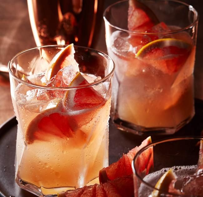 Charcoal Grapefruit Sour