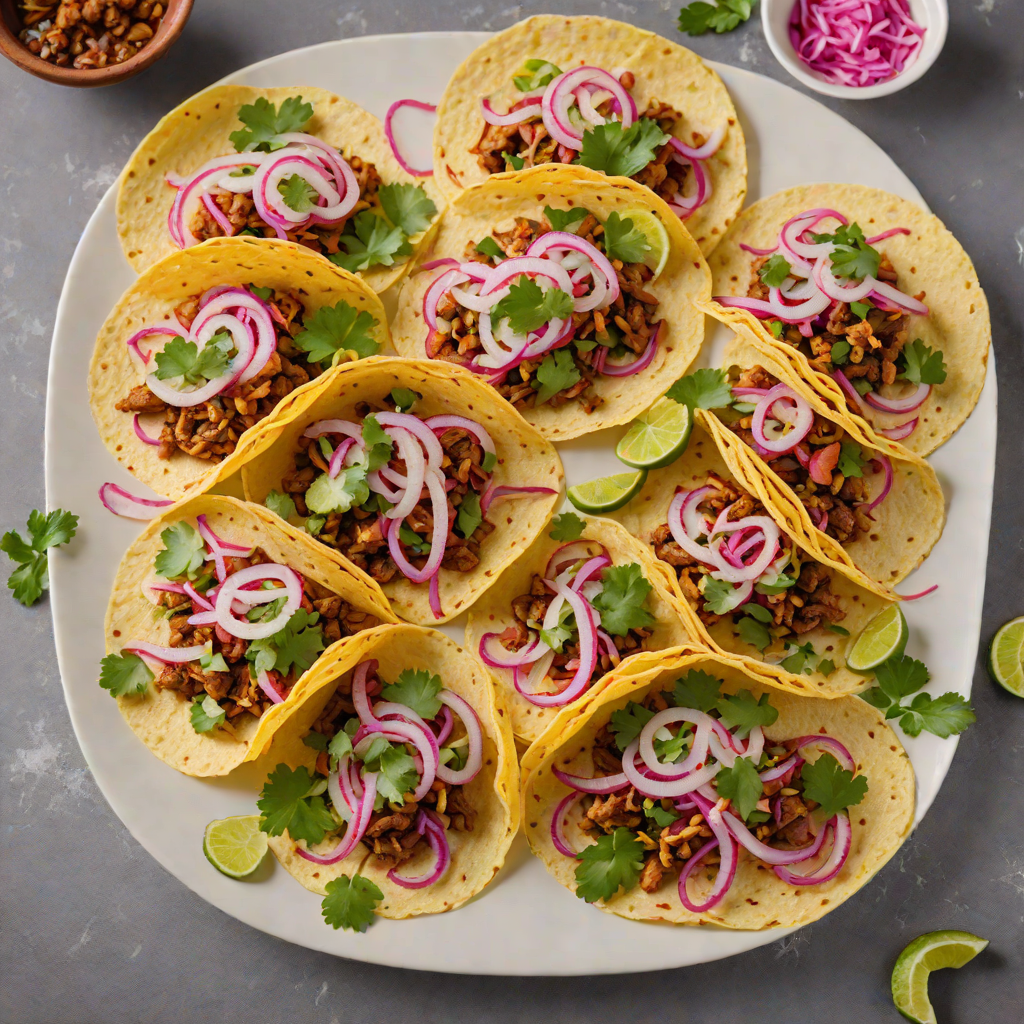 Spicy Street-Style Mexican Tacos with Pickled Red Onion