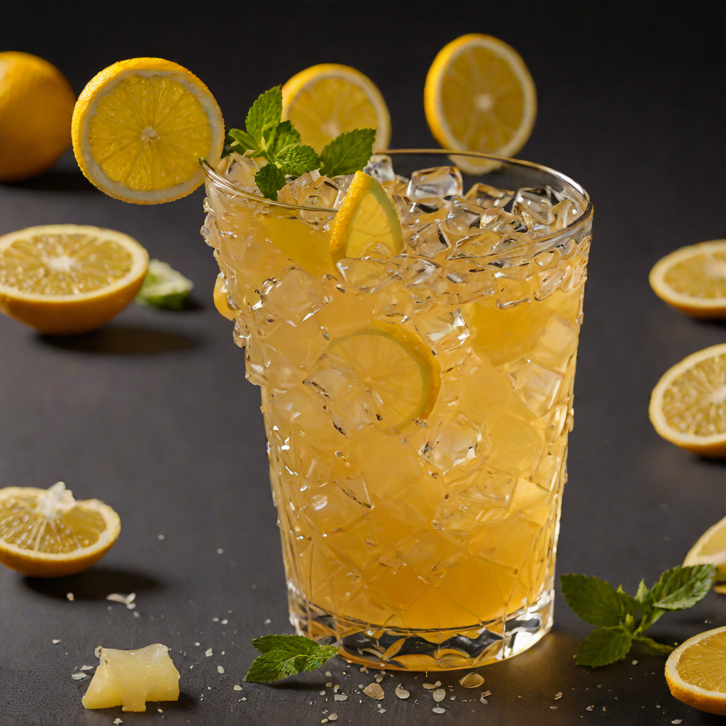 Shaken Honey-Ginger Citrus Splash