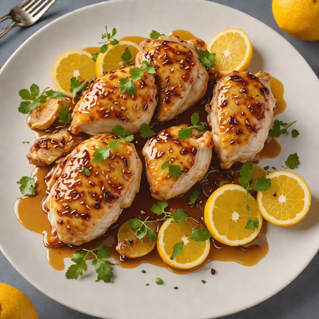 Sautéed Chicken with Tangy Citrus and Maple Glaze