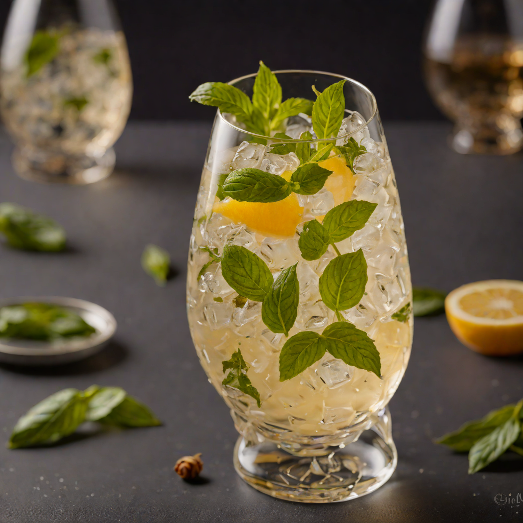 Honey-Basil Gin Spritz
